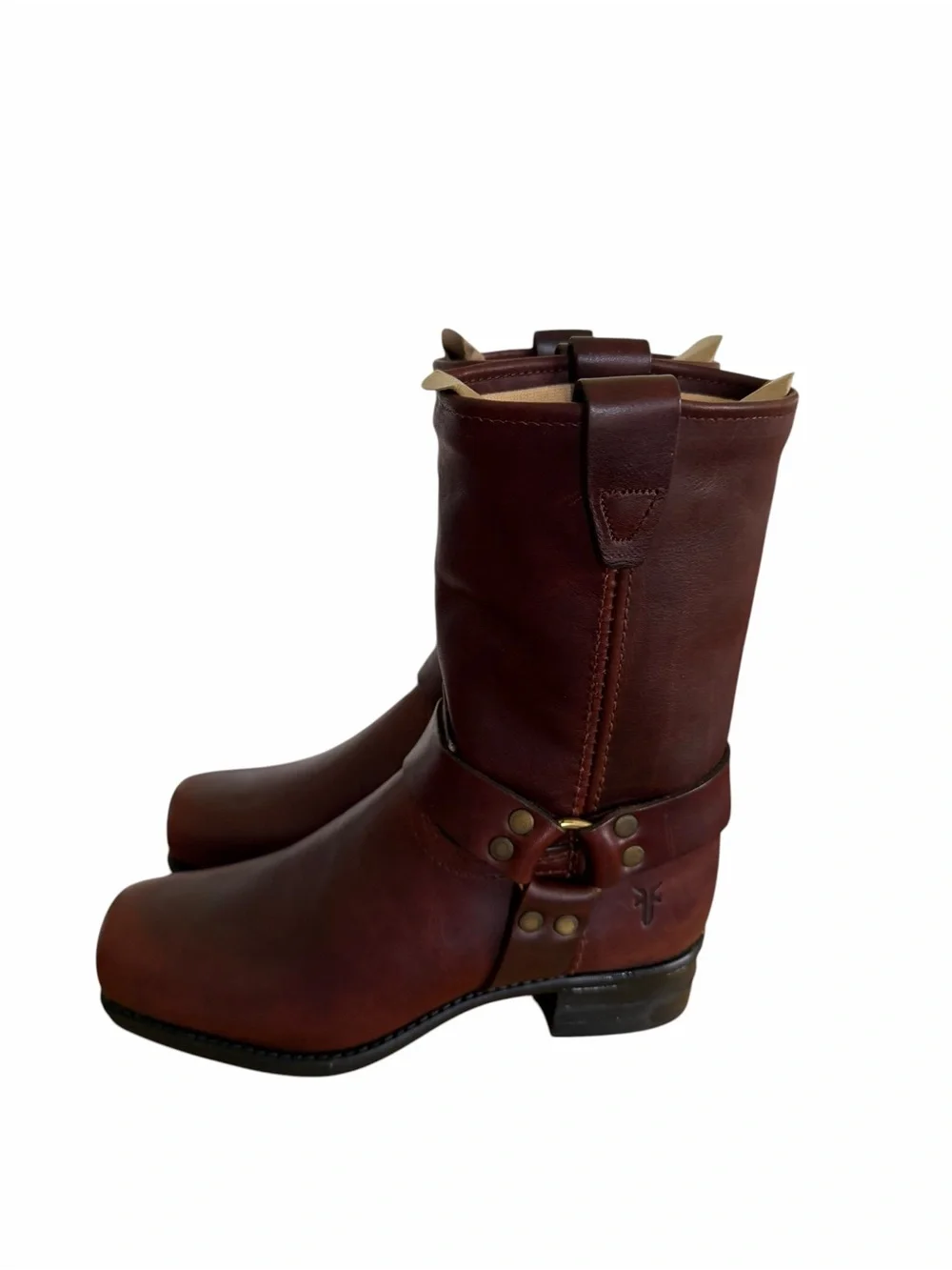 Frye NEW Youth Vintage Small Frye Pull On Harness Boots Black Size 1 #267053